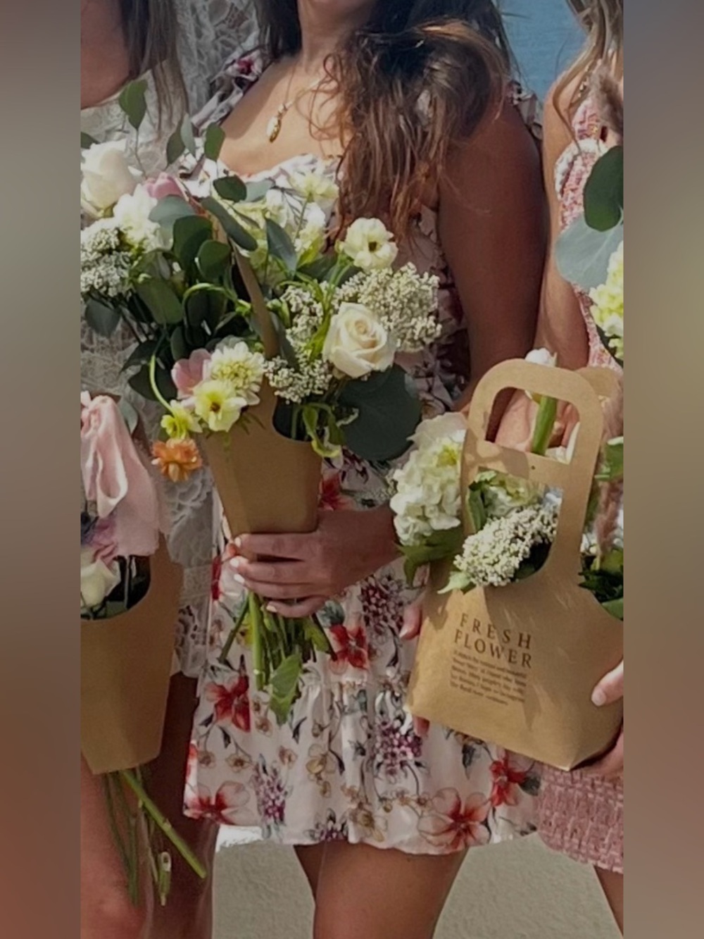 Los Angeles floral dress